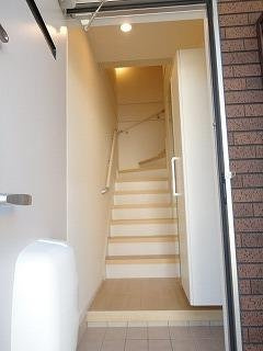 プリムヴェール・アンジュの玄関