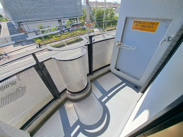 アスティ武庫川のバルコニー