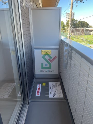 アヴァンス東大泉Aのバルコニー