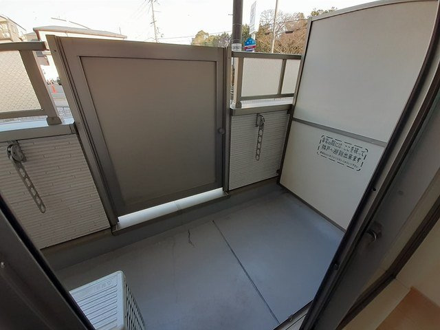 ライジングサン雅のバルコニー