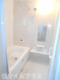 【浴室】 | 郡山市富久山町福原新築一戸建て2棟 | コンパクトで使いやすいお風呂です