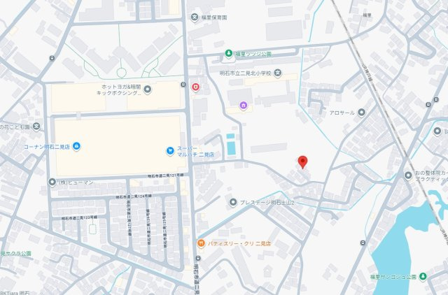 【地図】 | 明石市二見町福里　中古戸建