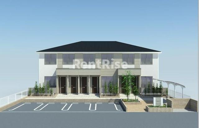 岩倉市東町藤塚Ⅱ期 新築アパートのエントランス|外観写真その他2