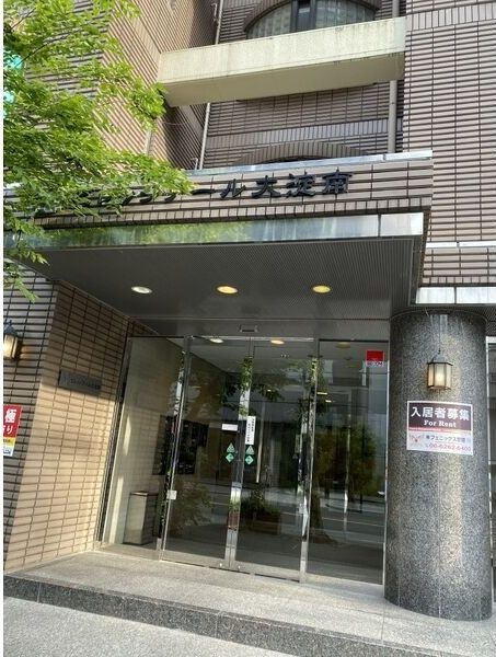 ビレッジアール大淀南のエントランス