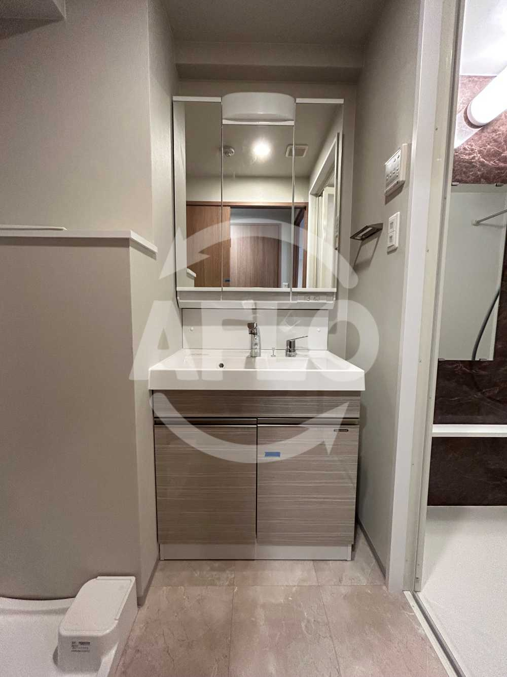 エスリードレジデンス都島ノースの独立洗面台|エスリードレジデンス都島ノース　独立洗面台