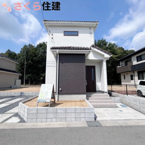 いろどりアイタウン那須塩原市埼玉22　10号棟の外観|嬉しい外構工事済み。