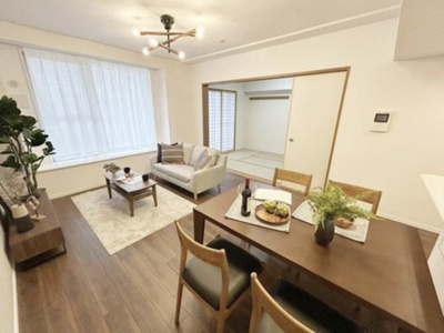 【居間・リビング】 | よもぎ台パーク・ホームズ | キャンペーン対象物件です♪詳細は弊社ホームページもしくはスタッフまでお気軽にお問合せ下さいませ♪ お役に立てる自信があります♪