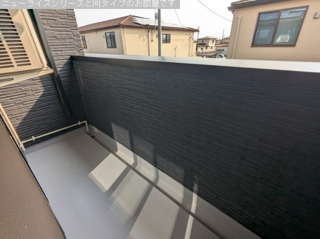 【新築】アーバンコート西青山　南棟のバルコニー