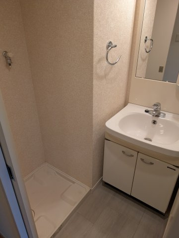 エンクレスト薬院の洗面所