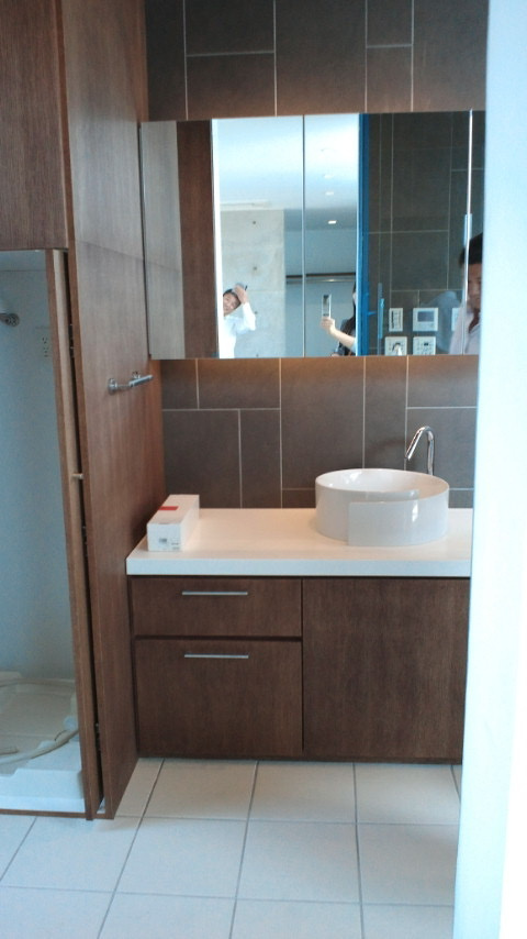 福栄4丁目戸建ての独立洗面台