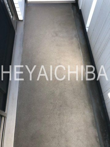 ル・リオン東京アクアサイドのバルコニー