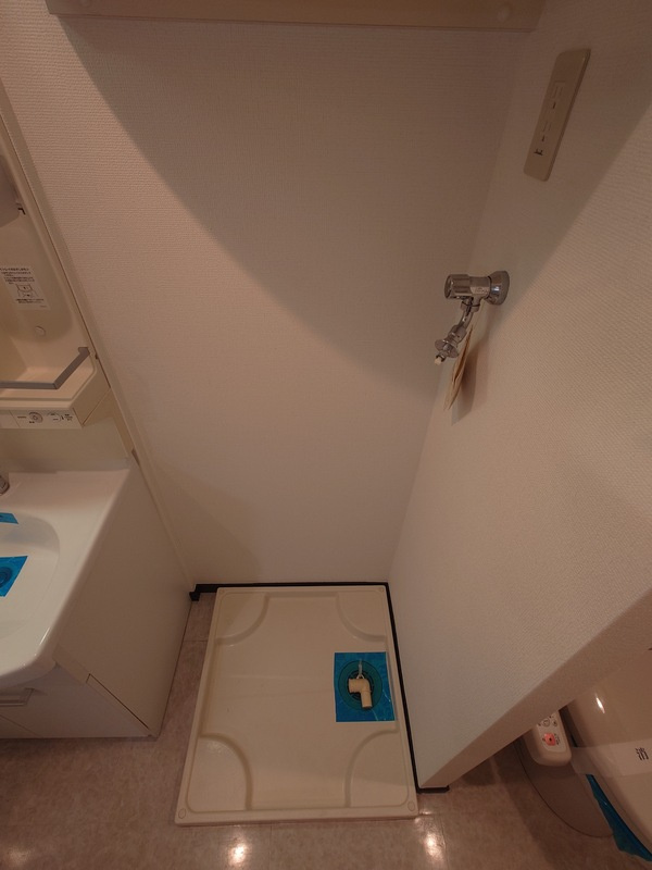 ル・リオン東京アクアサイドの設備|洗濯機置場