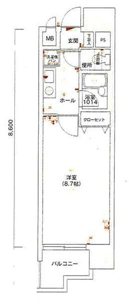 エンクレスト博多駅南の間取り