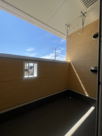 ノートルハウスⅠのバルコニー