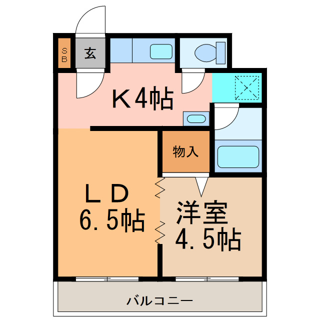 マルクエレガンス3の間取り