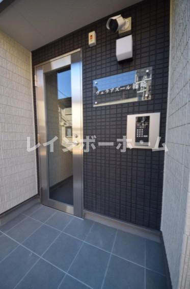 ヴェラアズール篠崎のエントランス