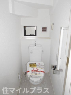 【トイレ】 | 郡山市菜根3丁目新築一戸建て1棟 | トイレもきれいです