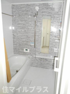 【浴室】 | 郡山市菜根3丁目新築一戸建て1棟 | きれいなお風呂です