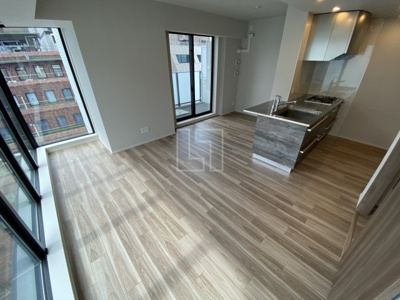 【居間・リビング】 | ローレルタワー御堂筋本町 | ローレルタワー御堂筋本町　リビング・ダイニングスペース