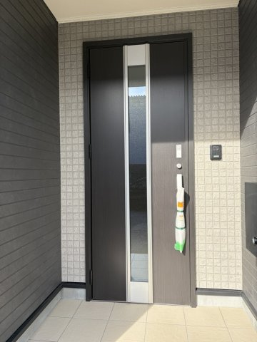 松本市今井の玄関