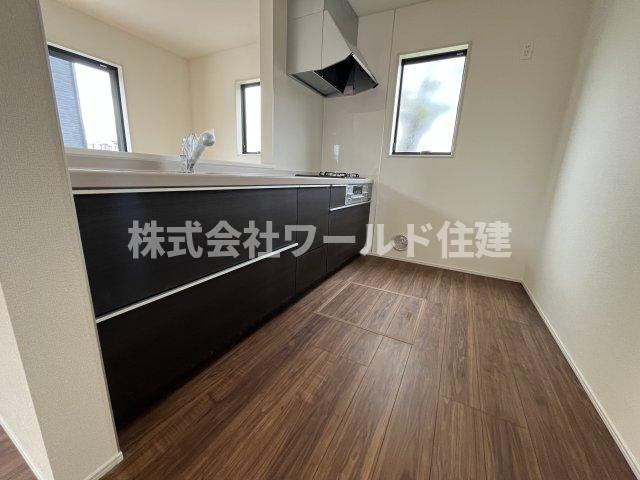 あきる野市瀬戸岡第4期のキッチン