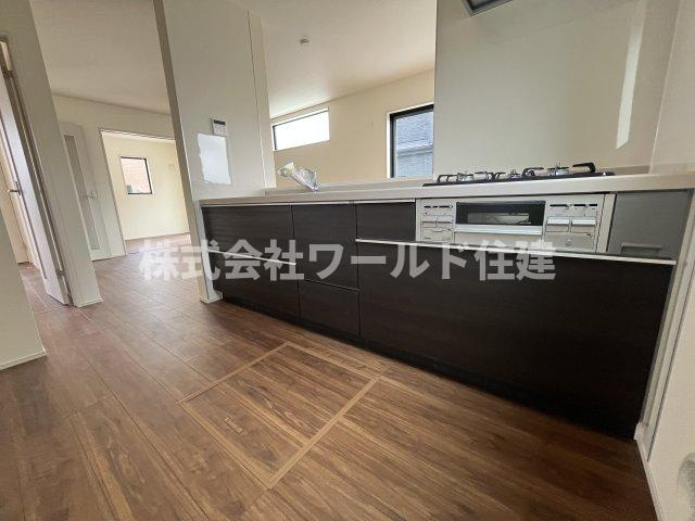 あきる野市瀬戸岡第4期のキッチン