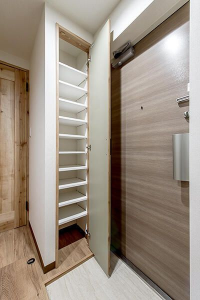 ソレイユの玄関