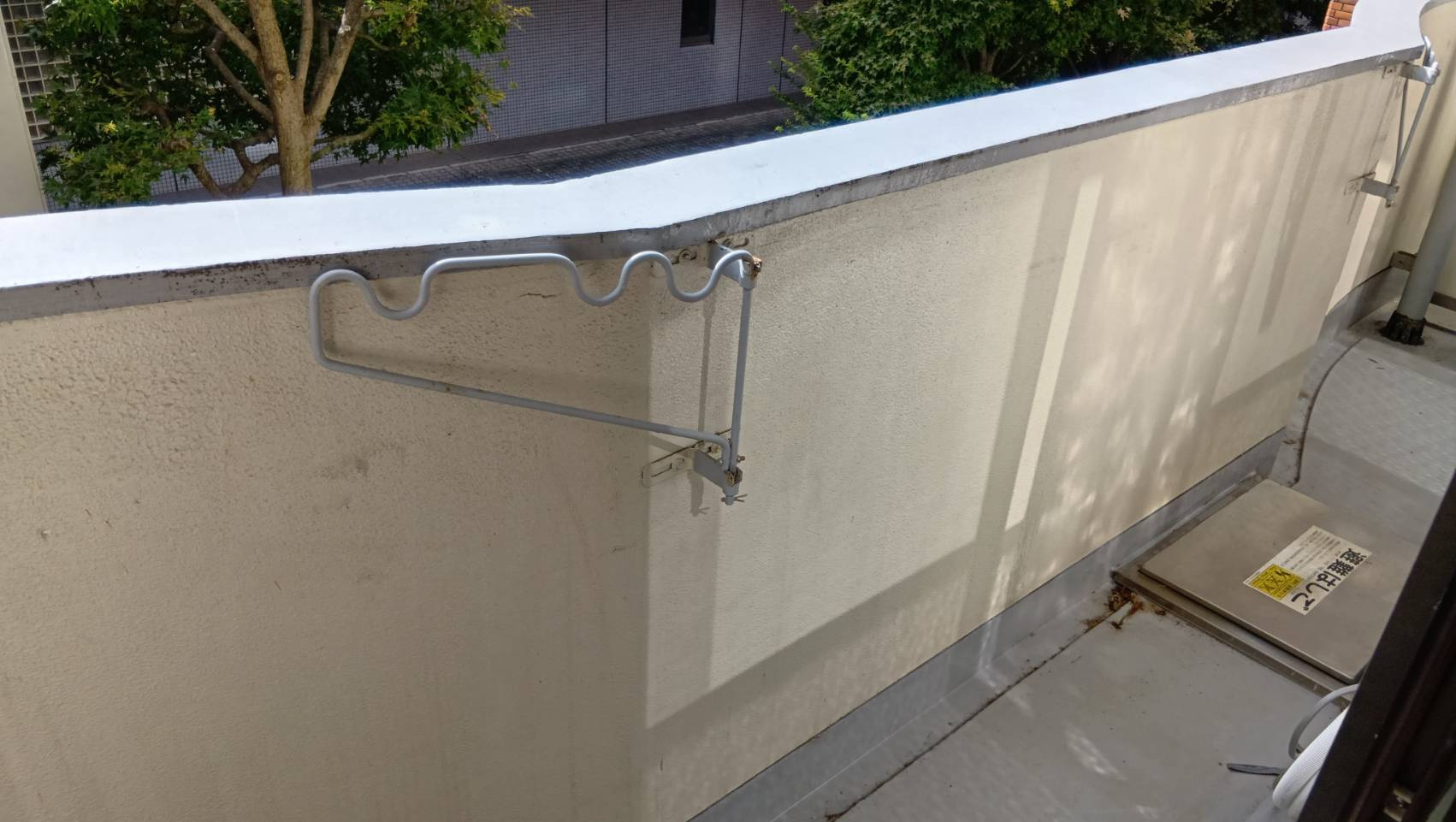 大久保杉ハイムのバルコニー