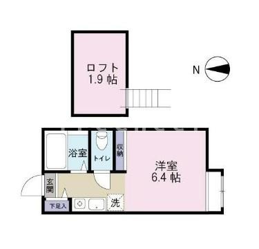 【間取り】 | シャトレＫ