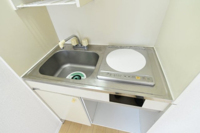 【キッチン】 | 入谷センチュリープラザ２１ | 1口IHコンロ
