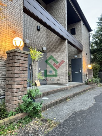 ヴィラソレイユのエントランス