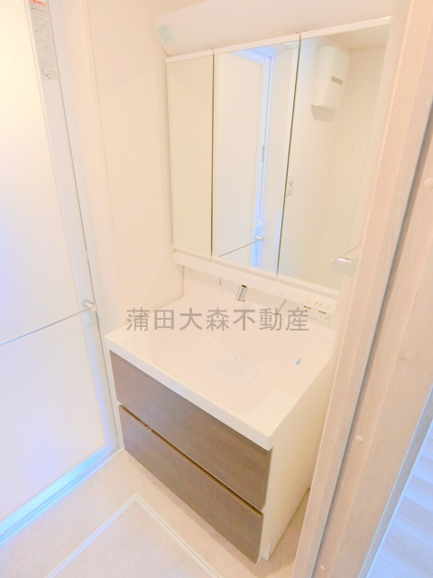 天晴(アッパレ)の洗面所|独立洗面台