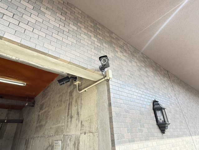 【防犯設備】 | グランソシエ五日市 | 防犯カメラ