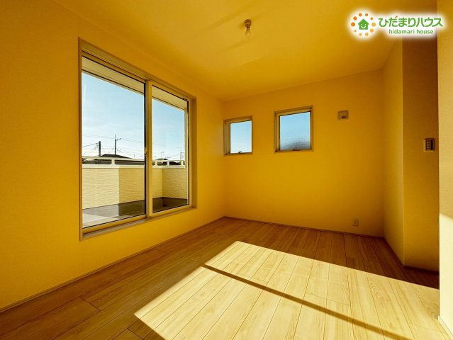 鴻巣市松原　新築戸建　リーブルガーデン02の寝室|主寝室：6帖