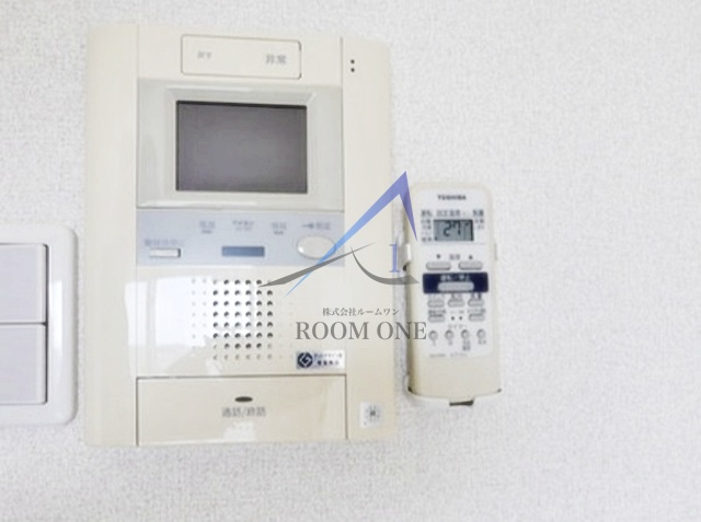 エクセリア二子多摩川Ⅱ のセキュリティ|モニター付きインターホンです。