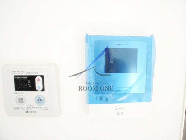 クレールのセキュリティ|モニター付きインターホンです。