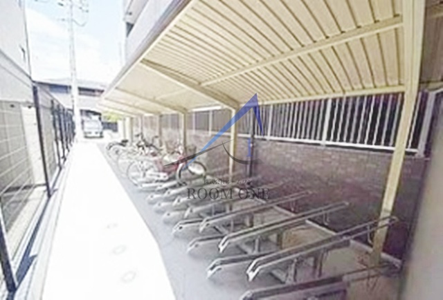 プレール・ドゥーク川崎大師のその他共用部分|駐輪場です。