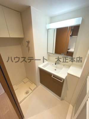 【洗面所】 | レオンコンフォート南堀江 仲介手数料無料