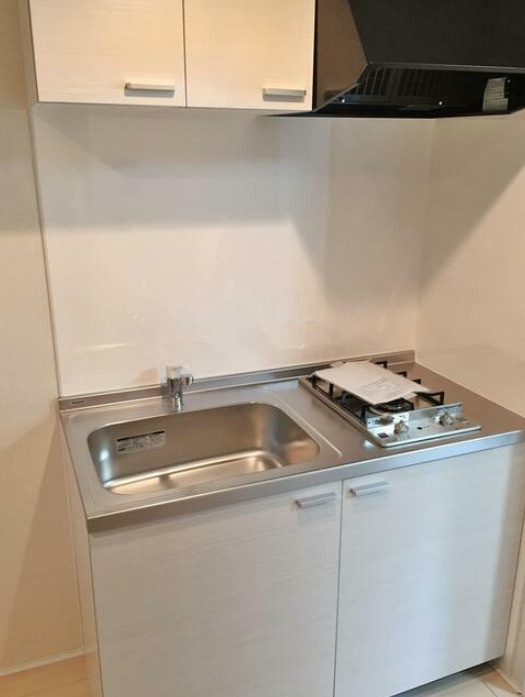 b'CASA浅草イーストのキッチン