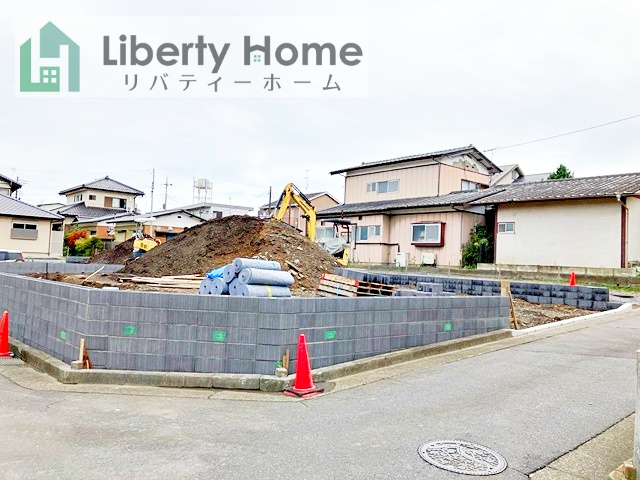 水戸市元吉田町10期　新築戸建　１号棟の外観