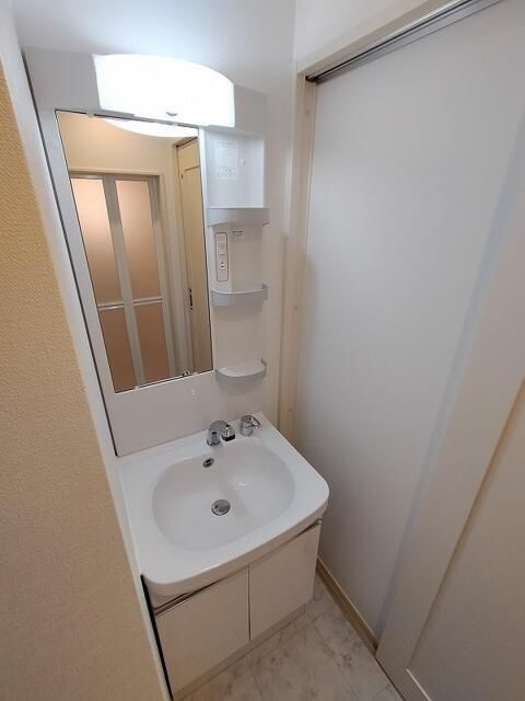 ラメール飯田橋の洗面所