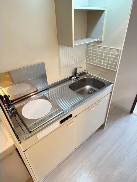 新梅田プライムのキッチン