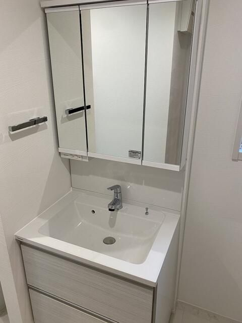 パーク西池の洗面所