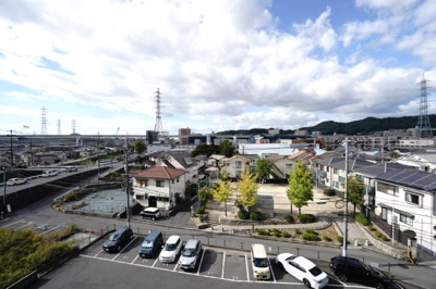 【展望】 | 【上質リノベ】ダイアパレス温品 | 現地（2025年10月28日9：00頃）撮影