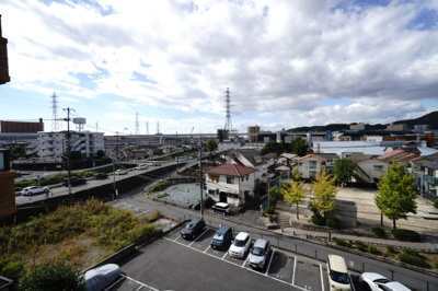 【展望】 | 【上質リノベ】ダイアパレス温品 | 現地（2025年10月28日9：00頃）撮影