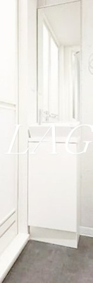 【洗面所】 | LOTUS TOGOSHIGINZA | 独立洗面台です。