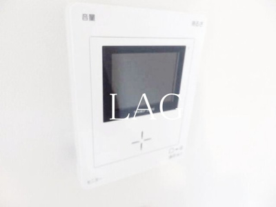 【セキュリティ】 | ドミール西が丘 | モニター付インターフォンです。