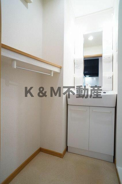 トスカーナの洗面所|使いやすい洗面所です