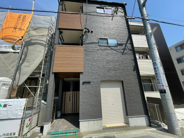 川崎市多摩区登戸のアパートの外観