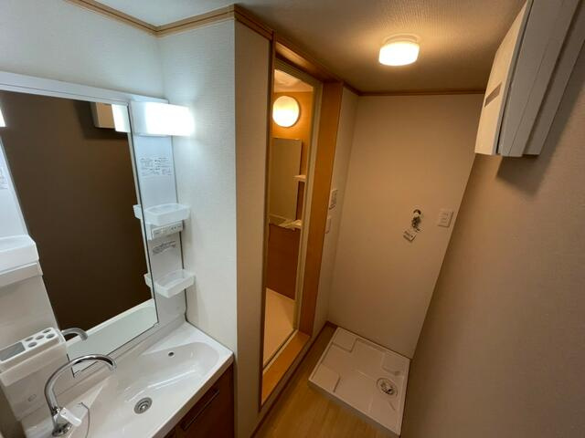 川崎市多摩区登戸のアパートの玄関